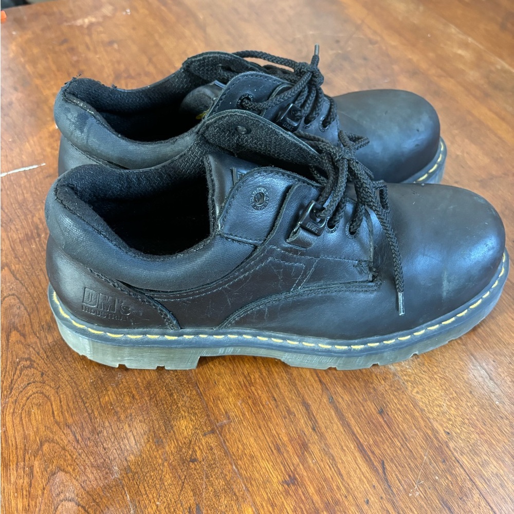 Men’s size 11 industrial Doc Marten Steel Toe Shoe